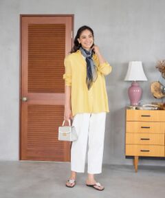 CARA O CRUZ / キャラ・オ・クルス シャツ・ブラウス | クロップドスリーブシャツ