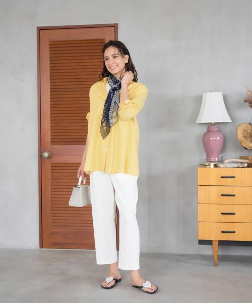 CARA O CRUZ / キャラ・オ・クルス シャツ・ブラウス | クロップドスリーブシャツ | 詳細20