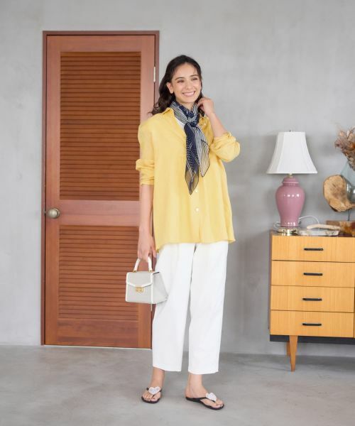 CARA O CRUZ / キャラ・オ・クルス シャツ・ブラウス | クロップドスリーブシャツ | 詳細21