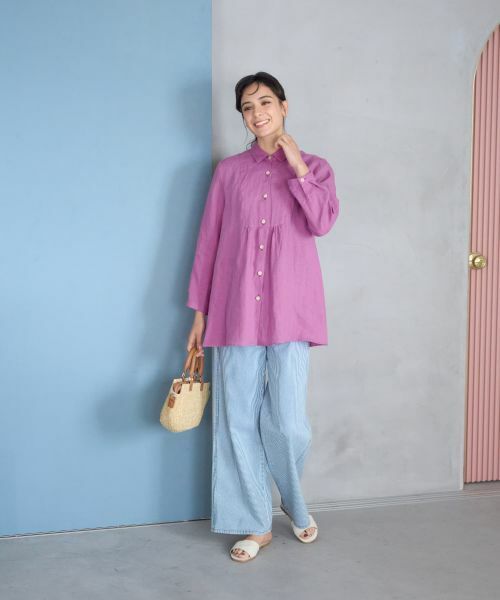 CARA O CRUZ / キャラ・オ・クルス シャツ・ブラウス | クロップドスリーブシャツ | 詳細26