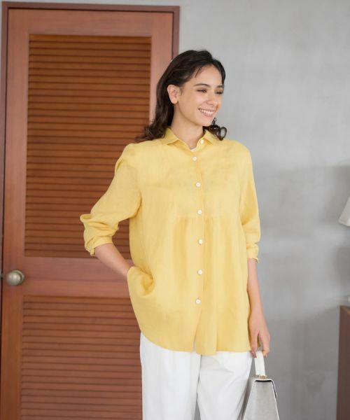 CARA O CRUZ / キャラ・オ・クルス シャツ・ブラウス | クロップドスリーブシャツ | 詳細7