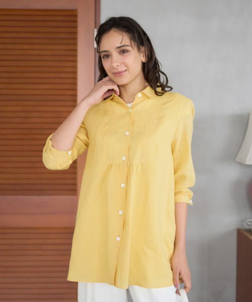 CARA O CRUZ / キャラ・オ・クルス シャツ・ブラウス | クロップドスリーブシャツ | 詳細8