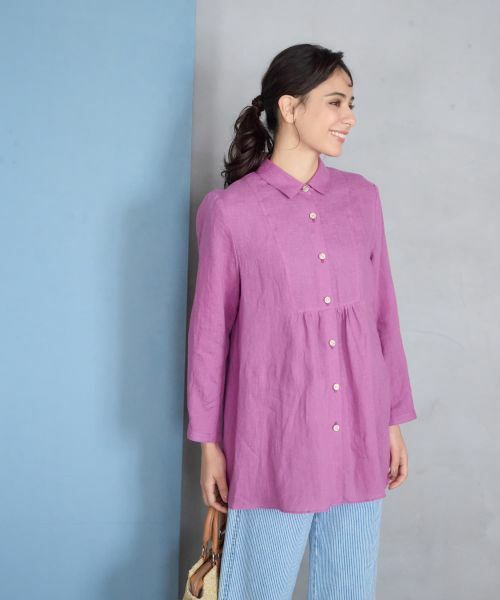 CARA O CRUZ / キャラ・オ・クルス シャツ・ブラウス | クロップドスリーブシャツ | 詳細9