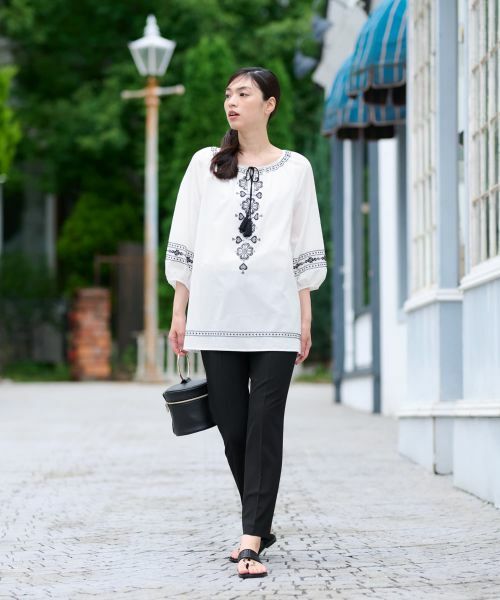 CARA O CRUZ / キャラ・オ・クルス シャツ・ブラウス | バルーンスリーブブラウス | 詳細12