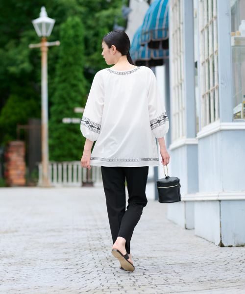 CARA O CRUZ / キャラ・オ・クルス シャツ・ブラウス | バルーンスリーブブラウス | 詳細14