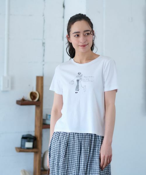 CARA O CRUZ / キャラ・オ・クルス カットソー | イラストTシャツ【CoC by CARA O CRUZ】 | 詳細4