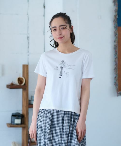 CARA O CRUZ / キャラ・オ・クルス カットソー | イラストTシャツ【CoC by CARA O CRUZ】 | 詳細5