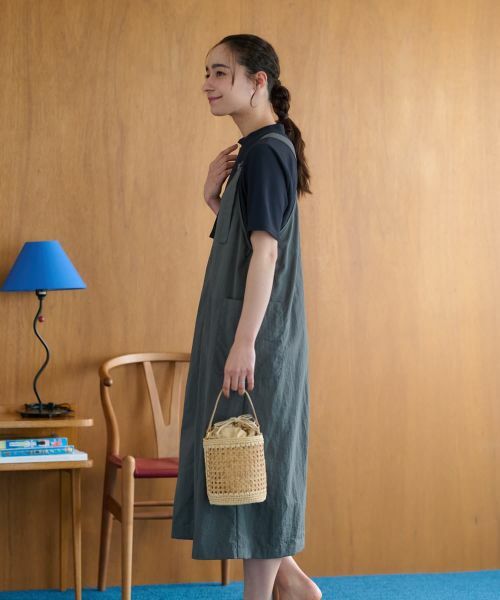 CARA O CRUZ / キャラ・オ・クルス ロング・マキシ丈ワンピース | ジャンパースカート【CoC by CARA O CRUZ】 | 詳細11