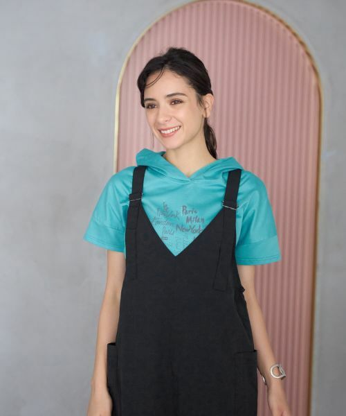 CARA O CRUZ / キャラ・オ・クルス ロング・マキシ丈ワンピース | ジャンパースカート【CoC by CARA O CRUZ】 | 詳細14