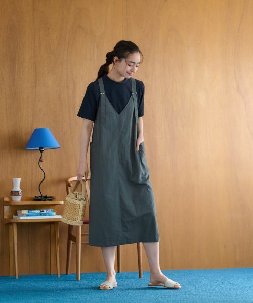 CARA O CRUZ / キャラ・オ・クルス ロング・マキシ丈ワンピース | ジャンパースカート【CoC by CARA O CRUZ】 | 詳細23