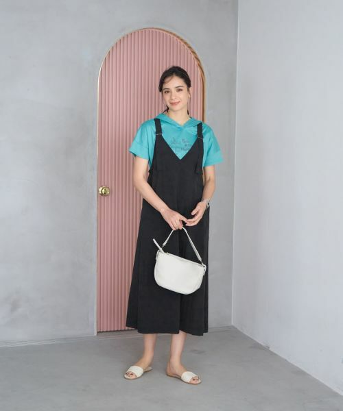 CARA O CRUZ / キャラ・オ・クルス ロング・マキシ丈ワンピース | ジャンパースカート【CoC by CARA O CRUZ】 | 詳細26