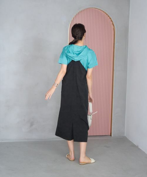 CARA O CRUZ / キャラ・オ・クルス ロング・マキシ丈ワンピース | ジャンパースカート【CoC by CARA O CRUZ】 | 詳細30