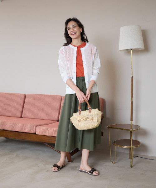 CARA O CRUZ / キャラ・オ・クルス ミニ・ひざ丈スカート | フレアスカート【CoC by CARA O CRUZ】 | 詳細19