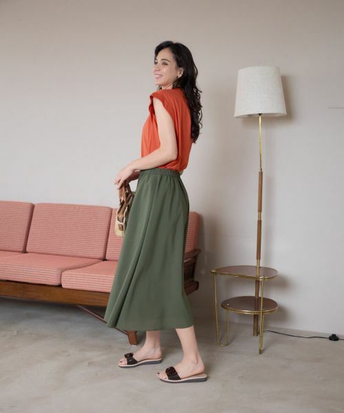 CARA O CRUZ / キャラ・オ・クルス ミニ・ひざ丈スカート | フレアスカート【CoC by CARA O CRUZ】 | 詳細22