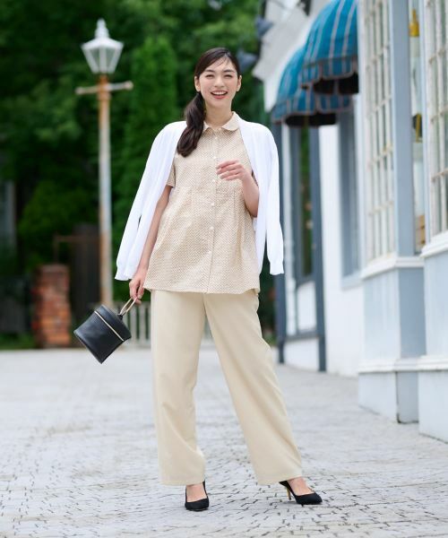 CARA O CRUZ / キャラ・オ・クルス その他パンツ | タックパンツ【CoC by CARA O CRUZ】 | 詳細11