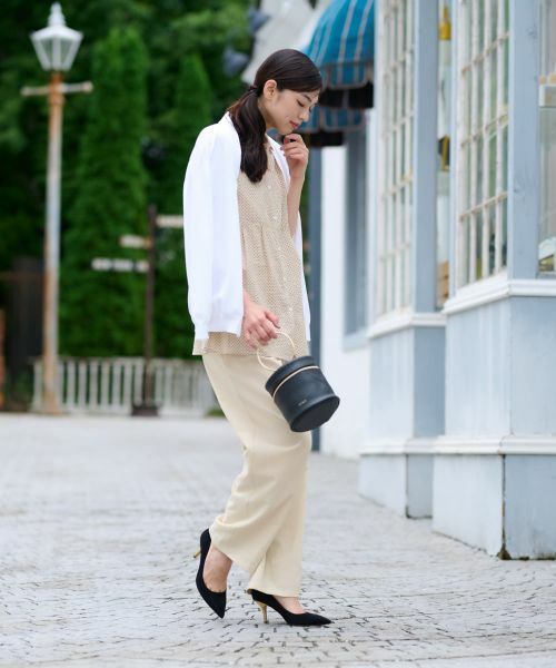 CARA O CRUZ / キャラ・オ・クルス その他パンツ | タックパンツ【CoC by CARA O CRUZ】 | 詳細12