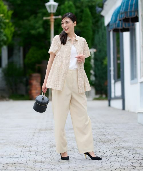 CARA O CRUZ / キャラ・オ・クルス その他パンツ | タックパンツ【CoC by CARA O CRUZ】 | 詳細17