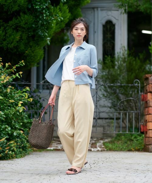 CARA O CRUZ / キャラ・オ・クルス その他パンツ | タックパンツ【CoC by CARA O CRUZ】 | 詳細19