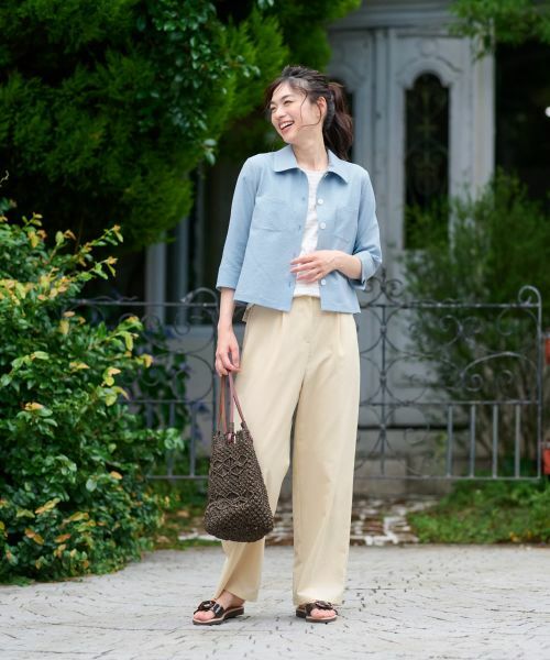 CARA O CRUZ / キャラ・オ・クルス その他パンツ | タックパンツ【CoC by CARA O CRUZ】 | 詳細20