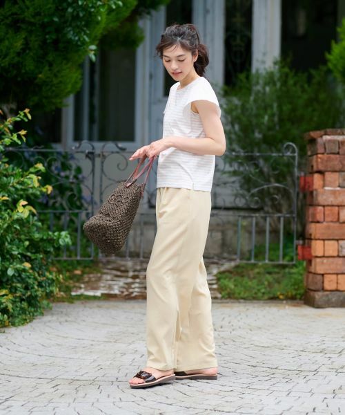 CARA O CRUZ / キャラ・オ・クルス その他パンツ | タックパンツ【CoC by CARA O CRUZ】 | 詳細22