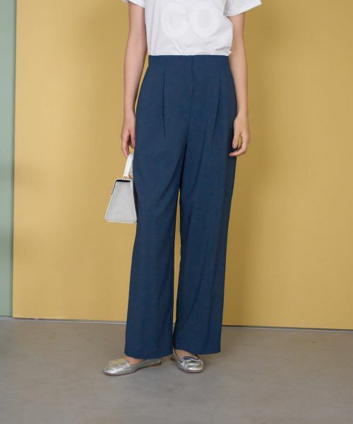 CARA O CRUZ / キャラ・オ・クルス その他パンツ | タックパンツ【CoC by CARA O CRUZ】 | 詳細4