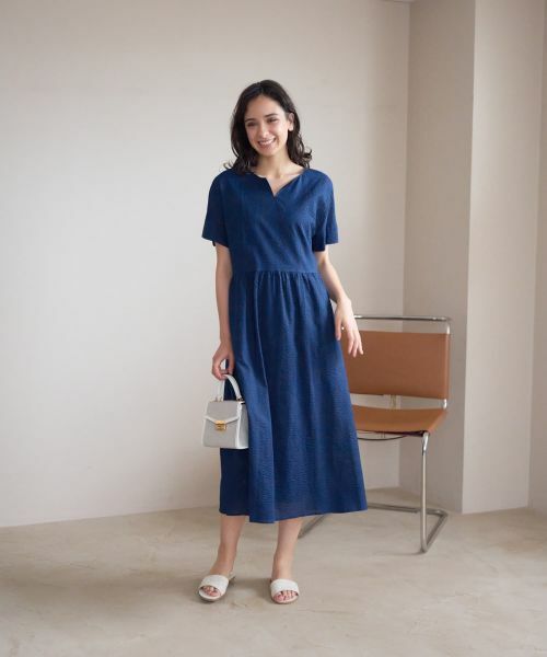 CARA O CRUZ / キャラ・オ・クルス ドレス | キーネックワンピース【CoC by CARA O CRUZ】 | 詳細22