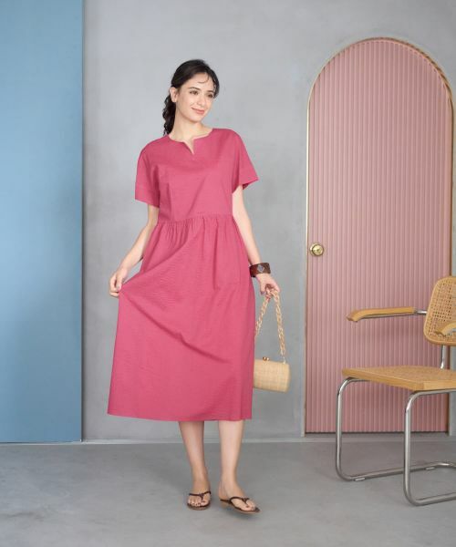 CARA O CRUZ / キャラ・オ・クルス ドレス | キーネックワンピース【CoC by CARA O CRUZ】 | 詳細24