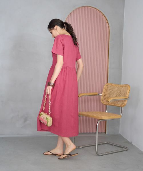 CARA O CRUZ / キャラ・オ・クルス ドレス | キーネックワンピース【CoC by CARA O CRUZ】 | 詳細28