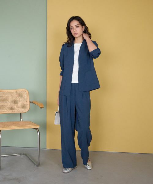 CARA O CRUZ / キャラ・オ・クルス テーラードジャケット | フロントホックジャケット【CoC by CARA O CRUZ】 | 詳細11