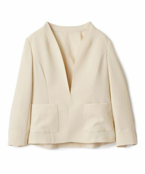 CARA O CRUZ / キャラ・オ・クルス テーラードジャケット | フロントホックジャケット【CoC by CARA O CRUZ】 | 詳細25