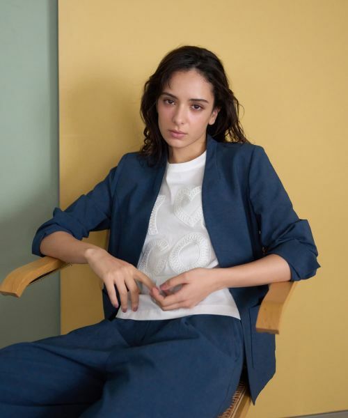 CARA O CRUZ / キャラ・オ・クルス テーラードジャケット | フロントホックジャケット【CoC by CARA O CRUZ】 | 詳細3