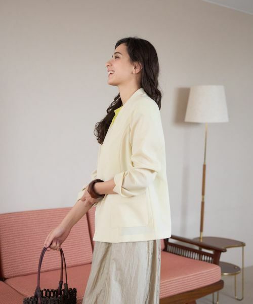 CARA O CRUZ / キャラ・オ・クルス テーラードジャケット | フロントホックジャケット【CoC by CARA O CRUZ】 | 詳細7