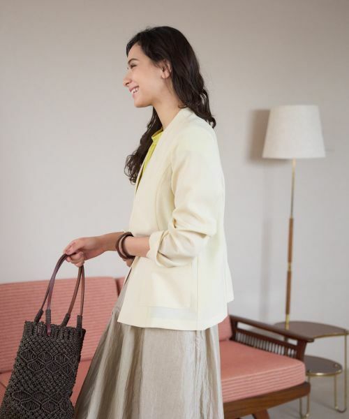 CARA O CRUZ / キャラ・オ・クルス テーラードジャケット | フロントホックジャケット【CoC by CARA O CRUZ】 | 詳細8