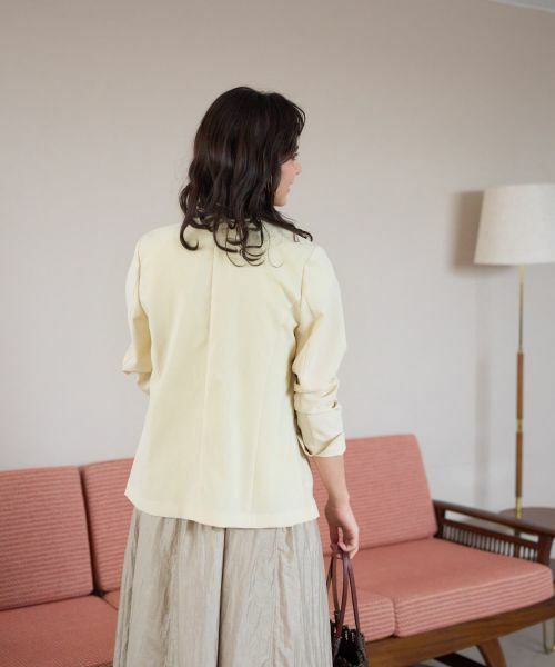 CARA O CRUZ / キャラ・オ・クルス テーラードジャケット | フロントホックジャケット【CoC by CARA O CRUZ】 | 詳細9