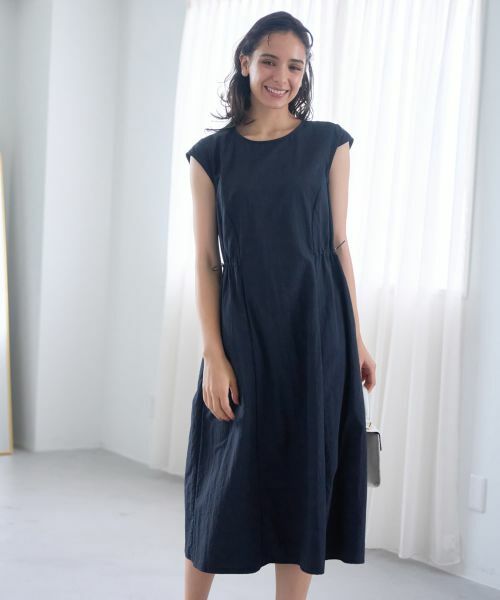 CARA O CRUZ / キャラ・オ・クルス ドレス | ウエストドロストワンピース【CoC by CARA O CRUZ】 | 詳細1