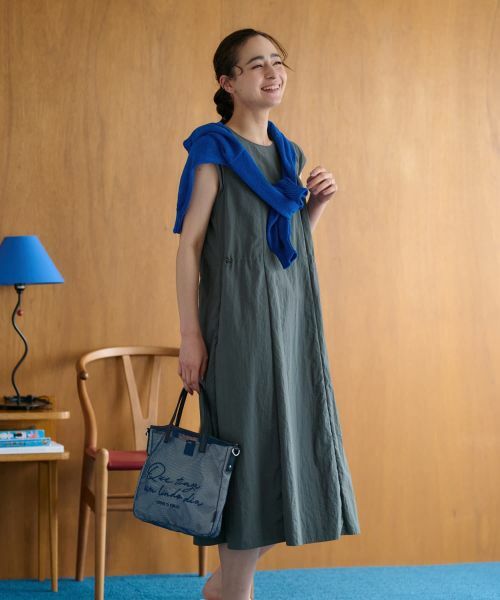 CARA O CRUZ / キャラ・オ・クルス ドレス | ウエストドロストワンピース【CoC by CARA O CRUZ】 | 詳細10