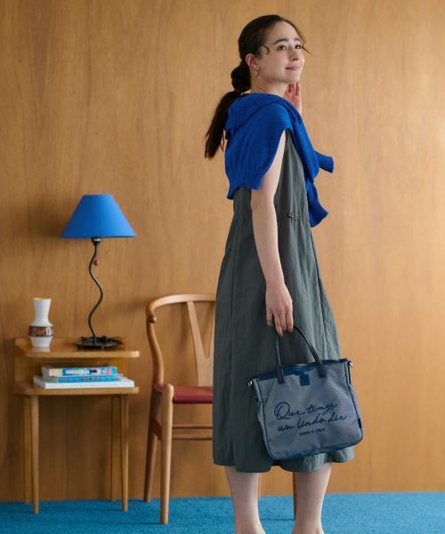 CARA O CRUZ / キャラ・オ・クルス ドレス | ウエストドロストワンピース【CoC by CARA O CRUZ】 | 詳細11