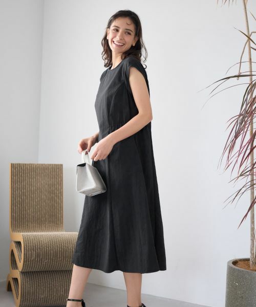 CARA O CRUZ / キャラ・オ・クルス ドレス | ウエストドロストワンピース【CoC by CARA O CRUZ】 | 詳細15