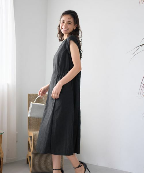 CARA O CRUZ / キャラ・オ・クルス ドレス | ウエストドロストワンピース【CoC by CARA O CRUZ】 | 詳細16