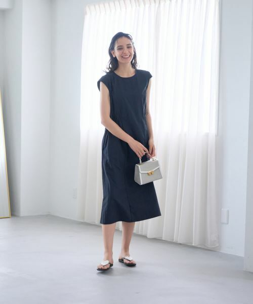 CARA O CRUZ / キャラ・オ・クルス ドレス | ウエストドロストワンピース【CoC by CARA O CRUZ】 | 詳細17