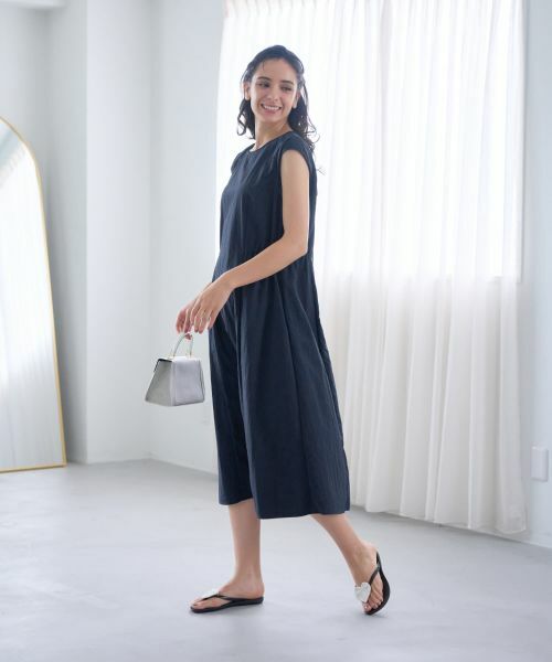 CARA O CRUZ / キャラ・オ・クルス ドレス | ウエストドロストワンピース【CoC by CARA O CRUZ】 | 詳細18