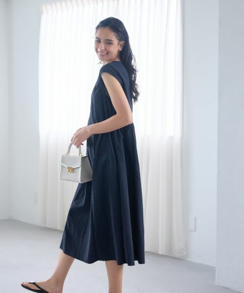 CARA O CRUZ / キャラ・オ・クルス ドレス | ウエストドロストワンピース【CoC by CARA O CRUZ】 | 詳細5