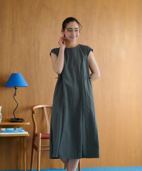 CARA O CRUZ / キャラ・オ・クルス ドレス | ウエストドロストワンピース【CoC by CARA O CRUZ】 | 詳細8