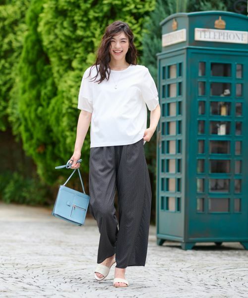 CARA O CRUZ / キャラ・オ・クルス カットソー | 切替ビッグカットソー | 詳細14