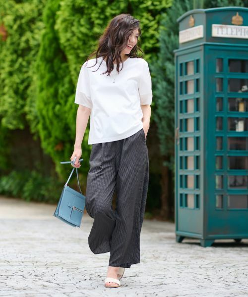 CARA O CRUZ / キャラ・オ・クルス カットソー | 切替ビッグカットソー | 詳細15