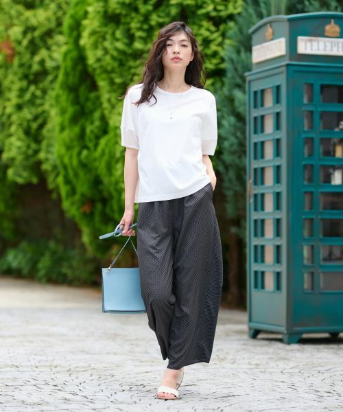 CARA O CRUZ / キャラ・オ・クルス カットソー | 切替ビッグカットソー | 詳細16