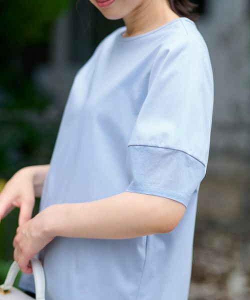 CARA O CRUZ / キャラ・オ・クルス カットソー | 切替ビッグカットソー | 詳細28