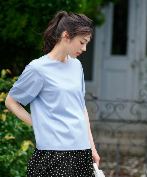 CARA O CRUZ / キャラ・オ・クルス カットソー | 切替ビッグカットソー | 詳細6