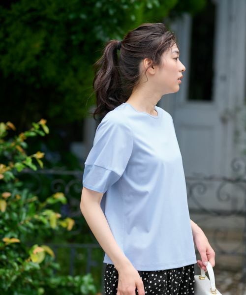 CARA O CRUZ / キャラ・オ・クルス カットソー | 切替ビッグカットソー | 詳細7