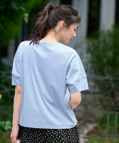 CARA O CRUZ / キャラ・オ・クルス カットソー | 切替ビッグカットソー | 詳細8